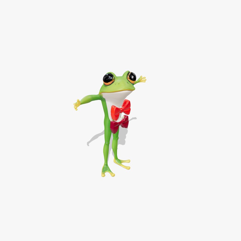 Stylish Frog Character model pack
